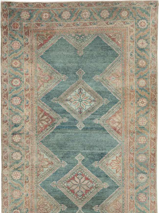 Antique Persian Malayer Runner, No.27651 - Staging