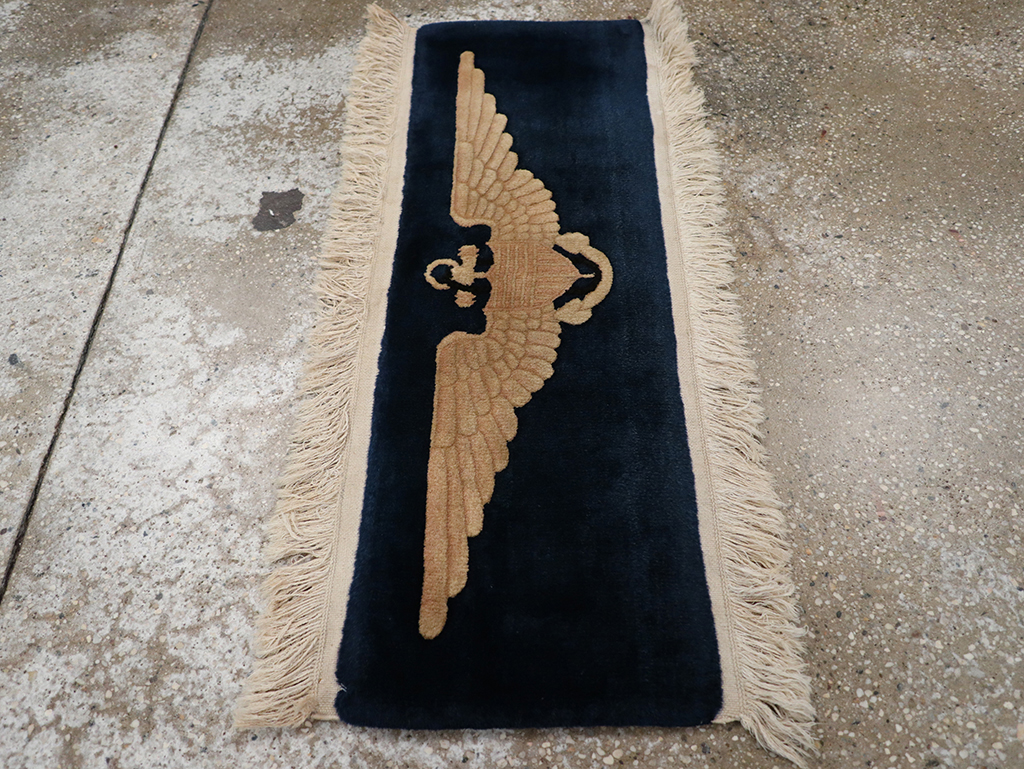 Vintage Chinese Pictorial Rug, No.27656 - Staging