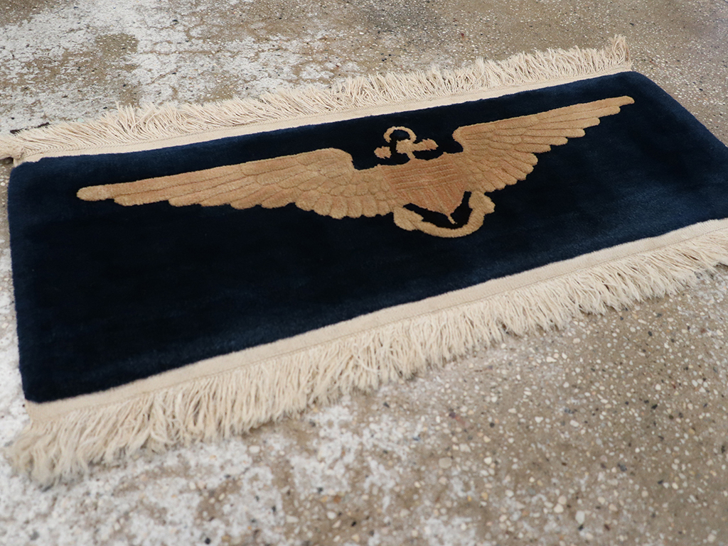 Vintage Chinese Pictorial Rug, No.27656 - Staging