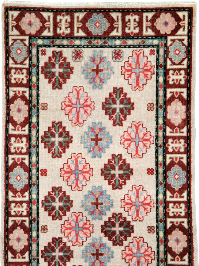 Vintage East Turkestan Khotan Runner (Pair: 1 of 2), No.27663 - Staging