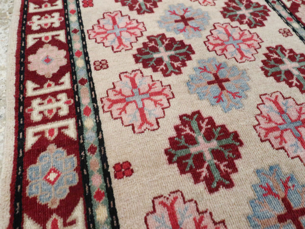 Vintage East Turkestan Khotan Runner (Pair: 1 of 2), No.27663 - Staging