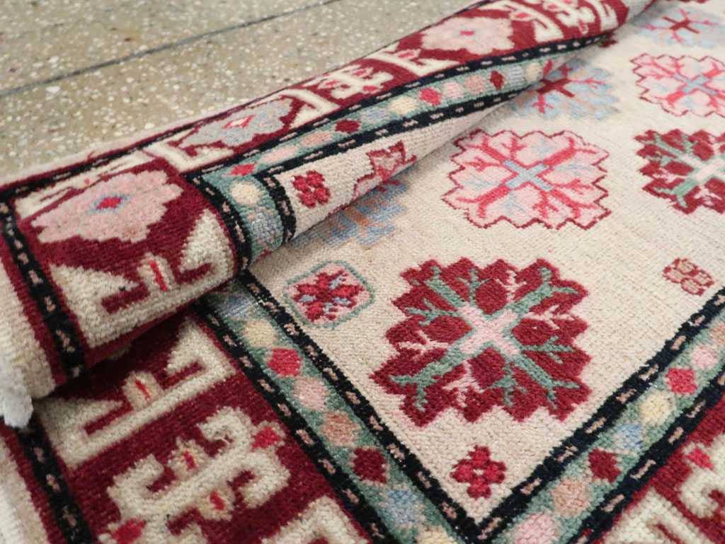 Vintage East Turkestan Khotan Runner (Pair: 1 of 2), No.27663 - Staging