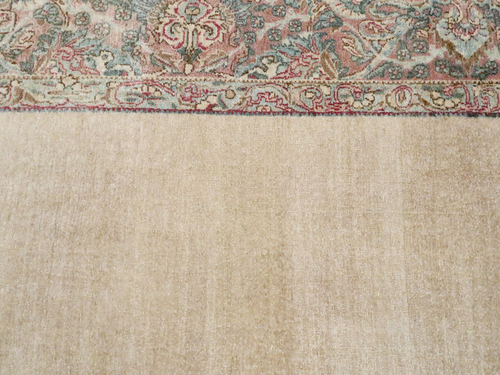 Antique Persian Lavar Kerman Gallery Carpet, No.27684 - Staging