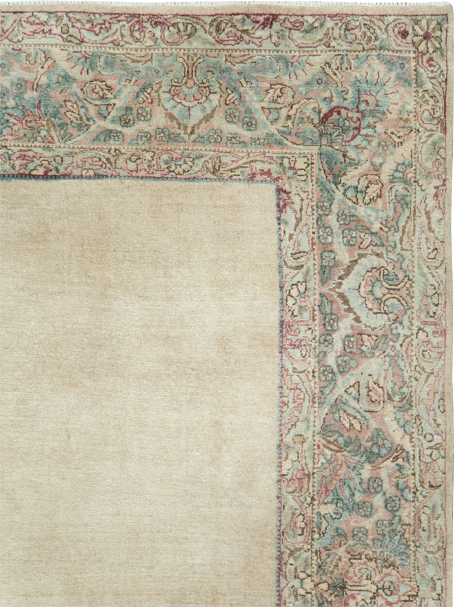 Antique Persian Lavar Kerman Gallery Carpet, No.27684 - Staging