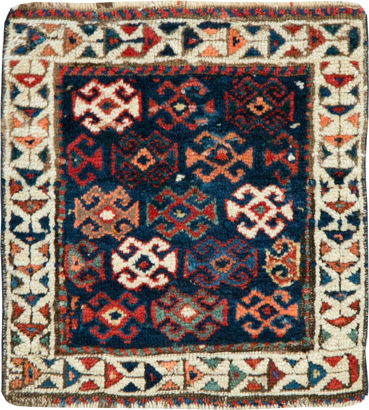 Antique Northwest Persian Bag Face, No.27695 - Staging