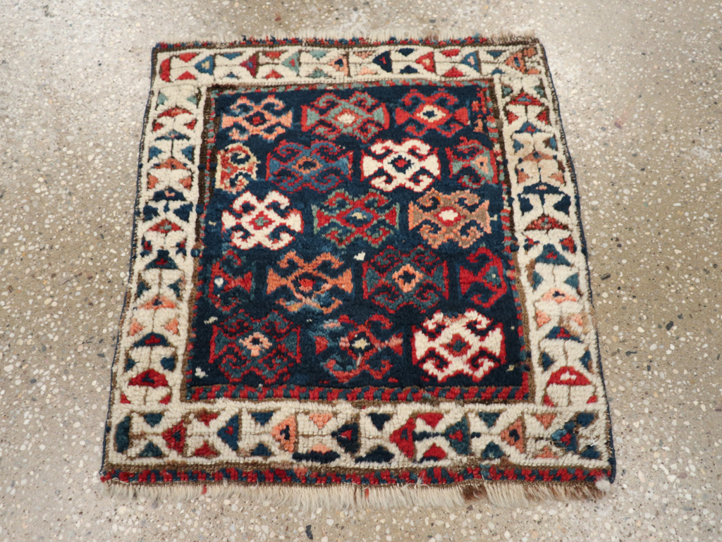 Antique Northwest Persian Bag Face, No.27695 - Staging