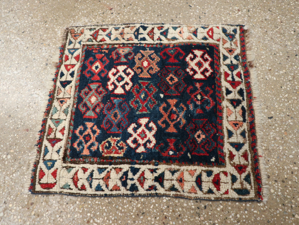 Antique Northwest Persian Bag Face, No.27695 - Staging