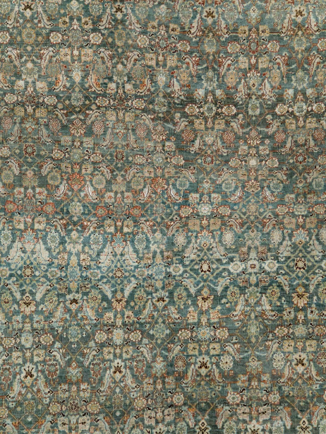 Antique Persian Bidjar Carpet, No.27703 - Staging