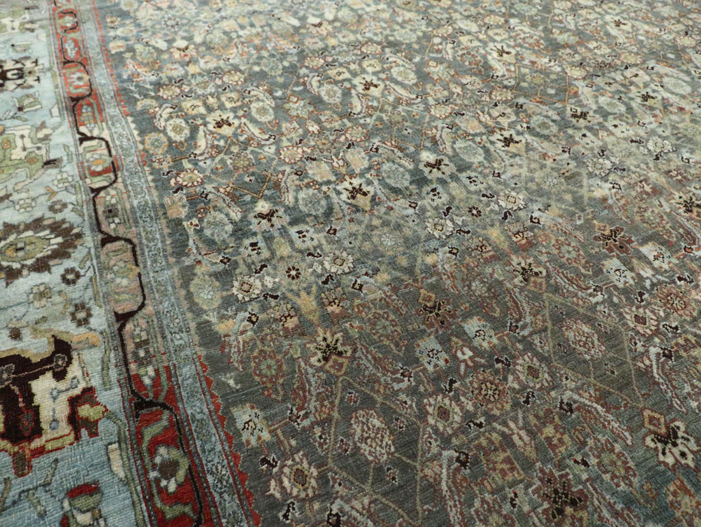 Antique Persian Bidjar Carpet, No.27703 - Staging