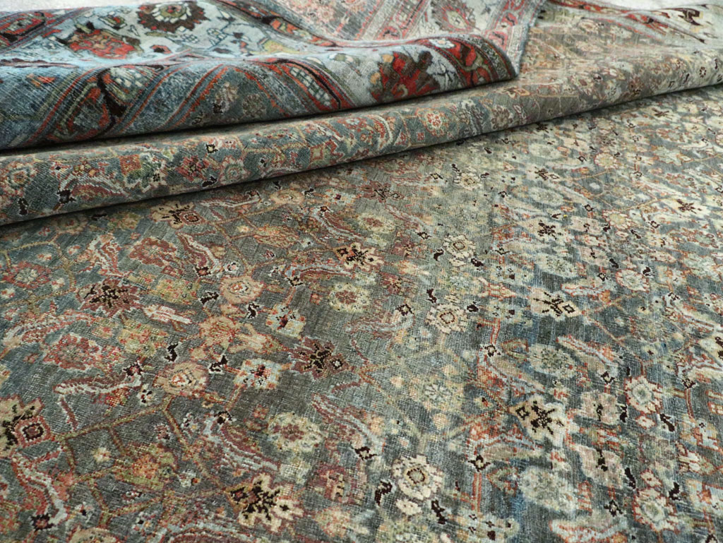 Antique Persian Bidjar Carpet, No.27703 - Staging