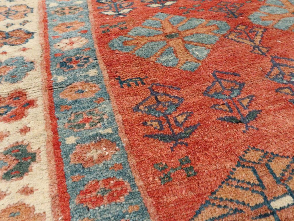 Antique Persian Bakshaish Rug, No.27708 - Staging