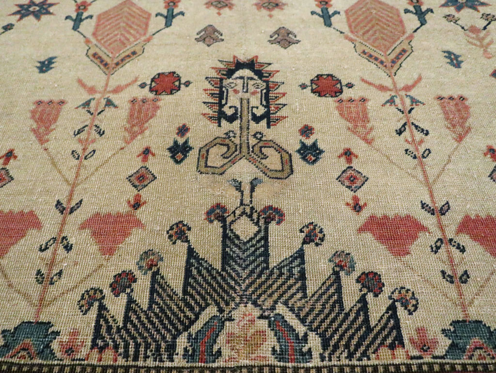 Antique Persian Fereghan Carpet, No.27714 - Staging