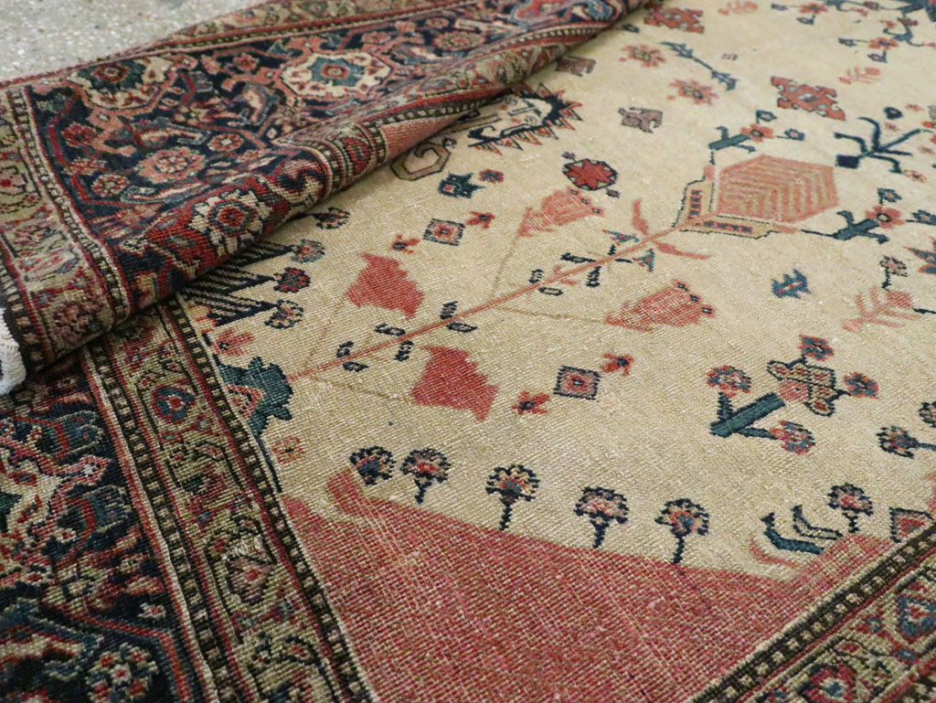 Antique Persian Fereghan Carpet, No.27714 - Staging