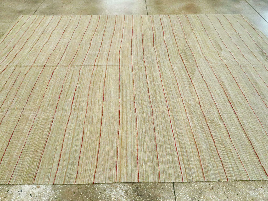 Modern Turkish Kilim, No.27726 - Staging