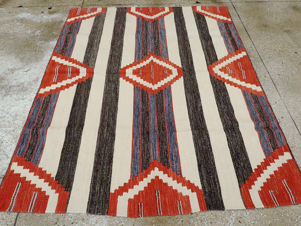 Modern Flatweave, No.27731 - Staging