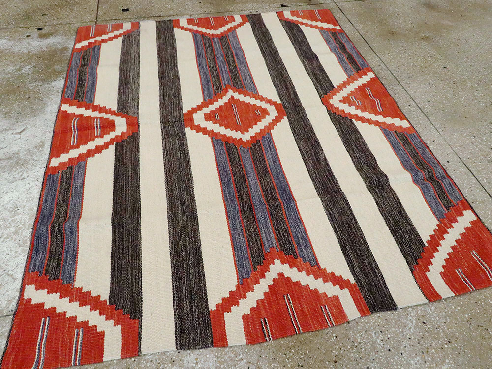 Modern Flatweave, No.27731 - Staging
