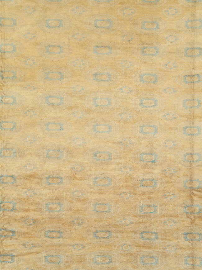 Vintage Central Asian Turkoman Oversize Carpet, No.27736 - Staging