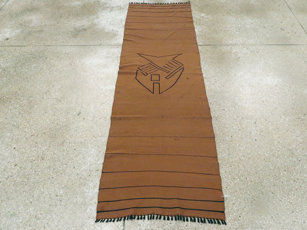 Vintage Ecuadorean Textile Runner, No.27744 - Staging