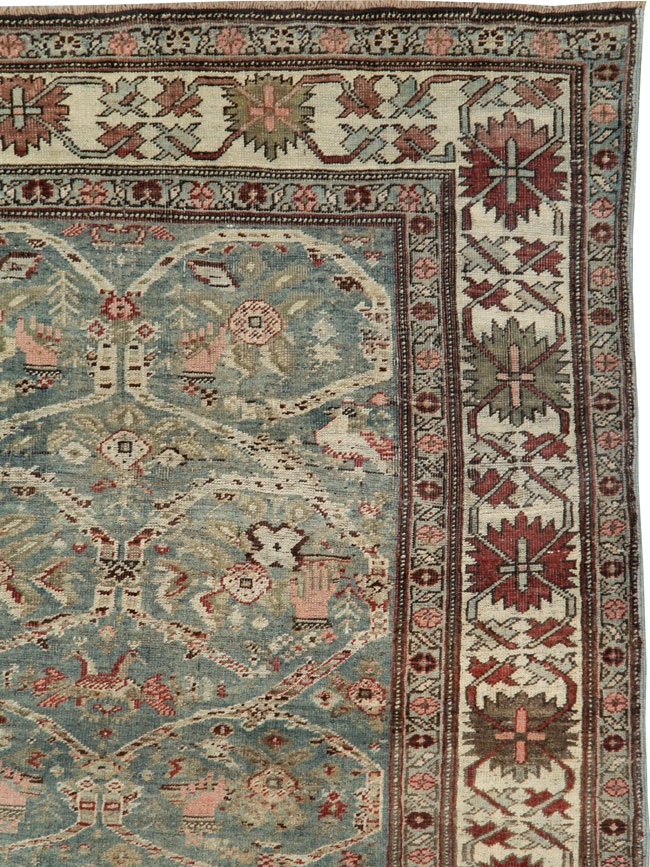 Antique Persian Bidjar Carpet, No.27746 - Staging