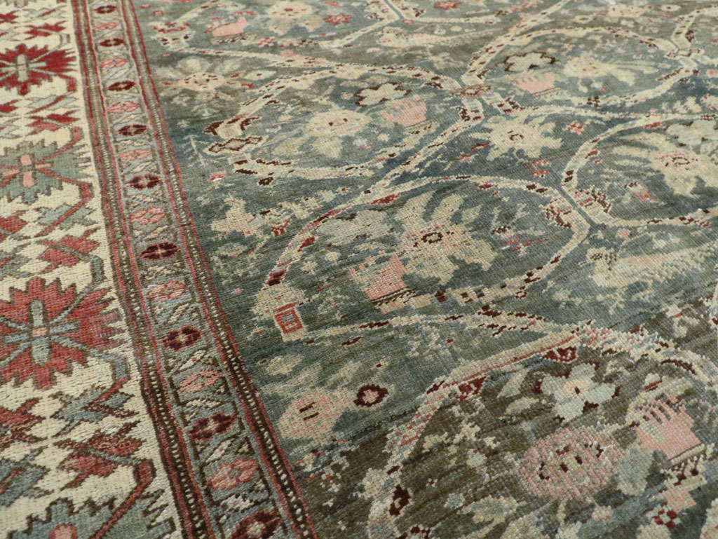 Antique Persian Bidjar Carpet, No.27746 - Staging