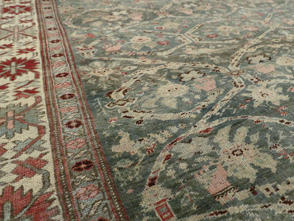 Antique Persian Bidjar Carpet, No.27746 - Staging