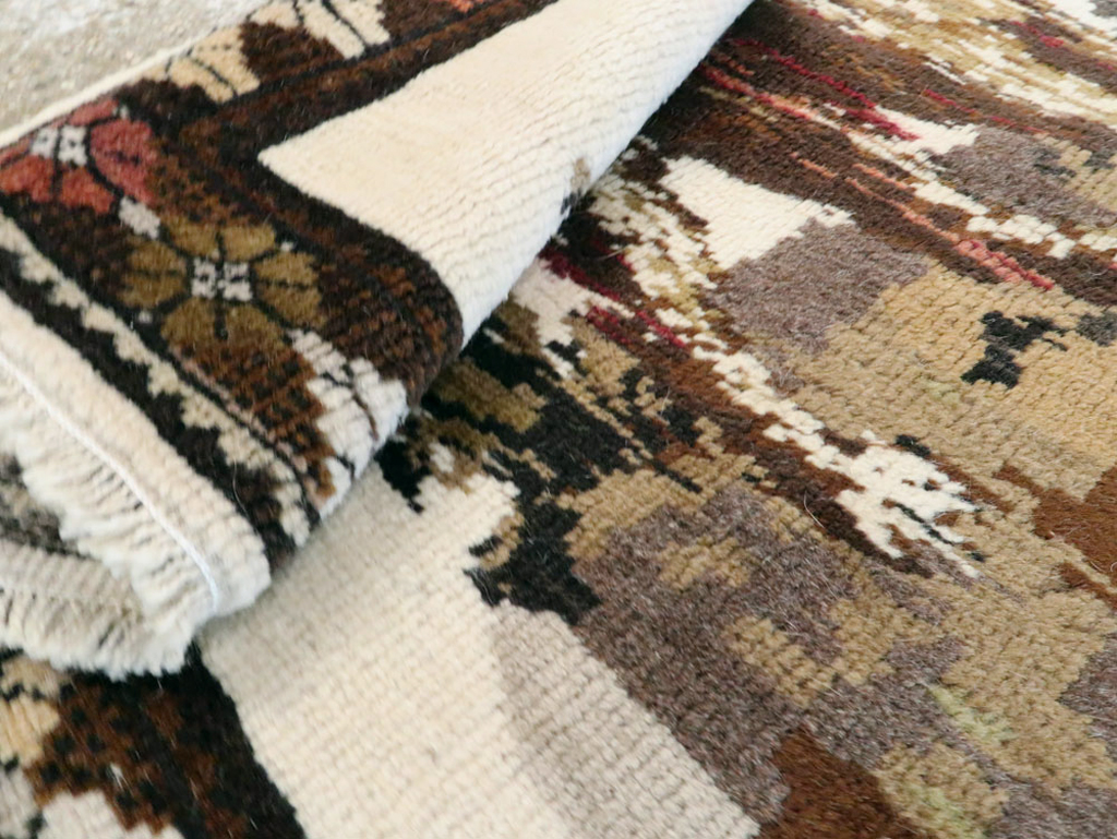 Vintage Anatolian Pictorial Rug, No.27749 - Staging