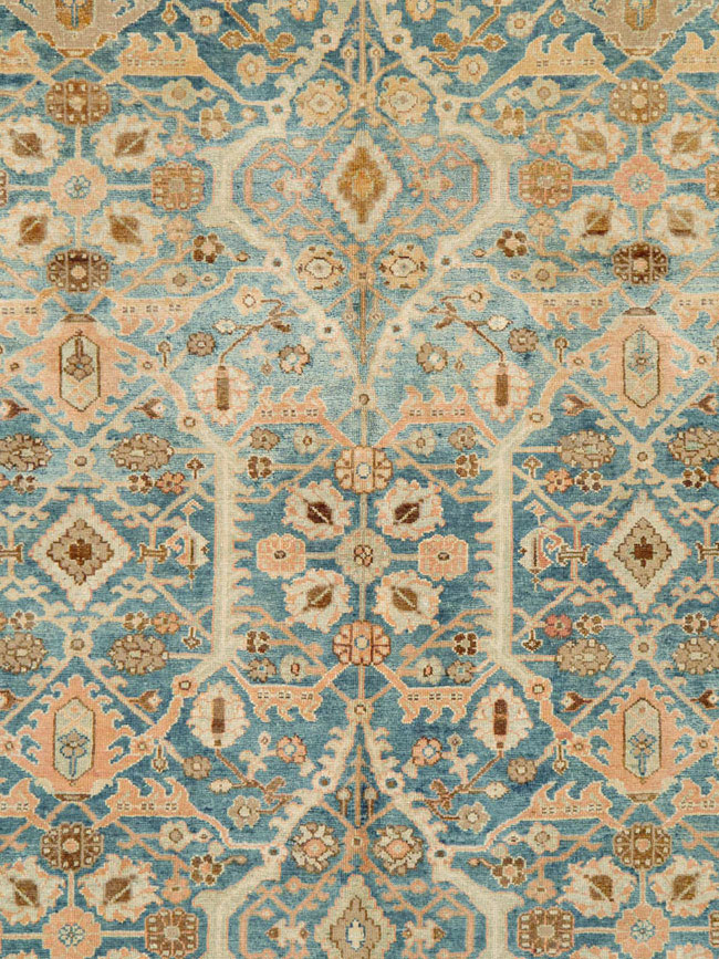 Antique Persian Malayer Carpet, No.27751 - Staging