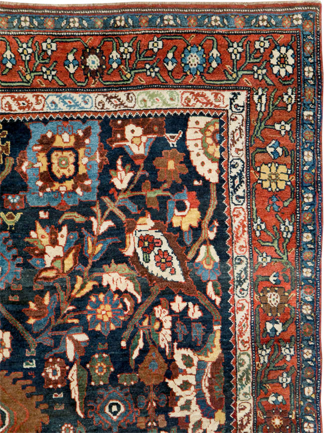 Antique Persian Bidjar Carpet, No.27752 - Staging