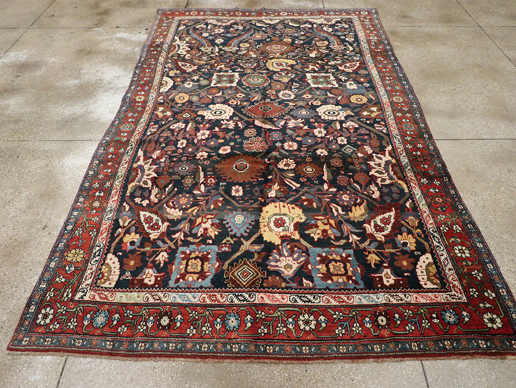 Antique Persian Bidjar Carpet, No.27752 - Staging