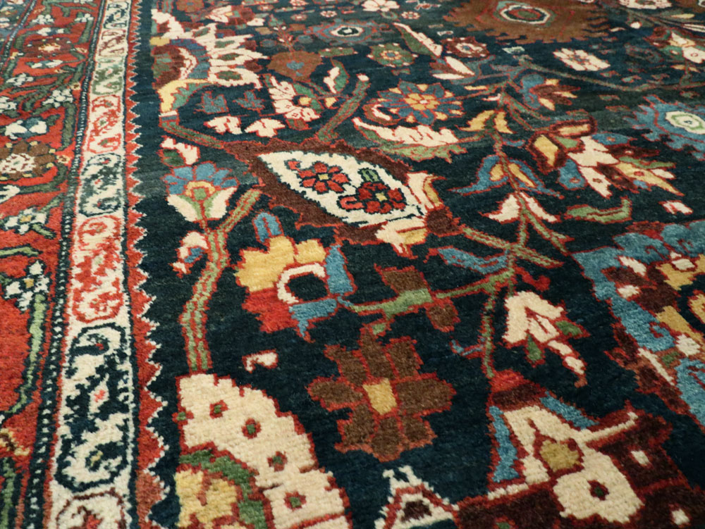 Antique Persian Bidjar Carpet, No.27752 - Staging
