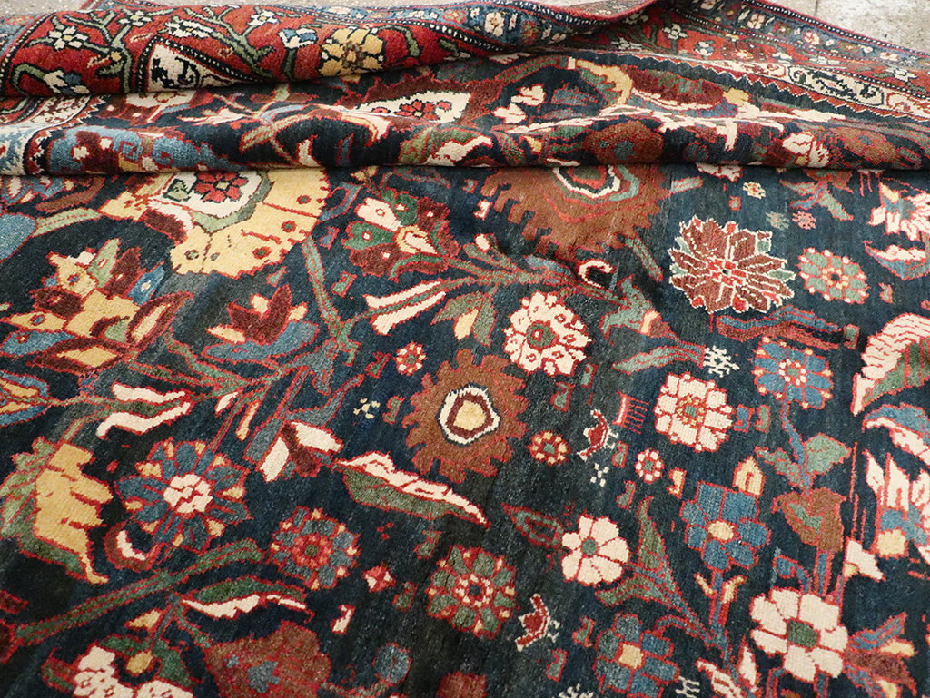 Antique Persian Bidjar Carpet, No.27752 - Staging