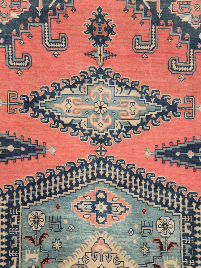 Vintage Persian Veece Large Room Size Carpet, No.27757 - Staging