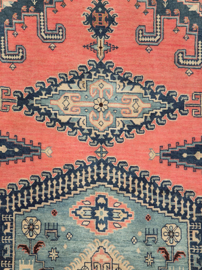 Vintage Persian Veece Large Room Size Carpet, No.27757 - Staging
