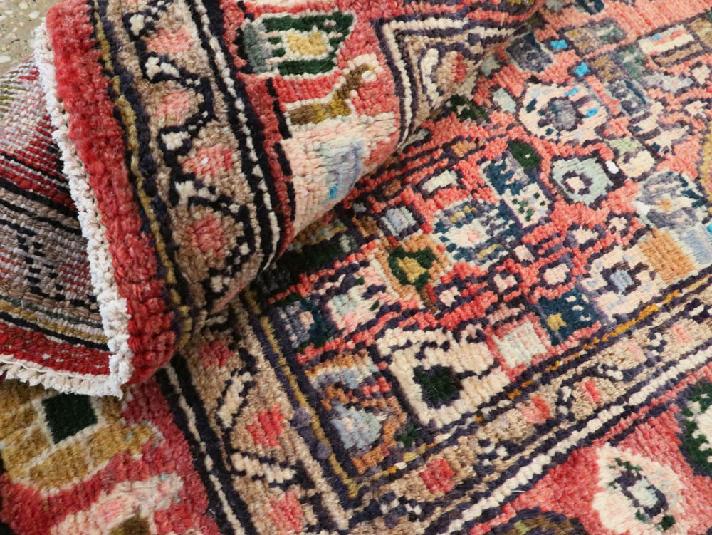 Vintage Persian Mahal Small Runner, No.27760 - Staging