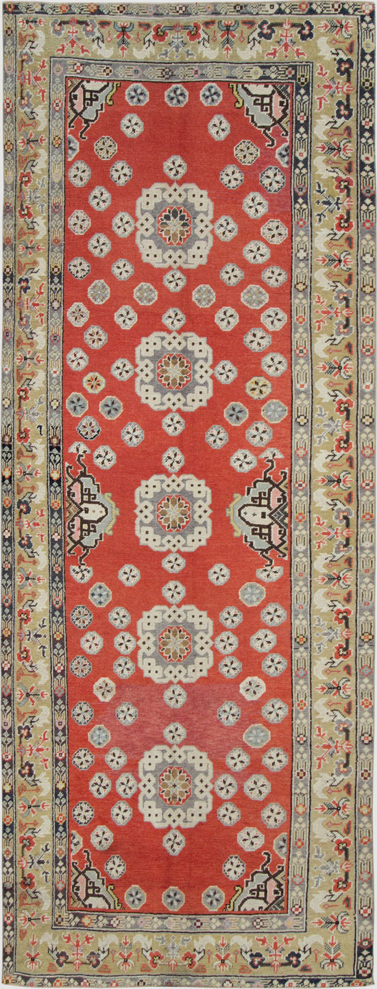 Vintage Anatolian Gallery Rug, No.27767 - Staging