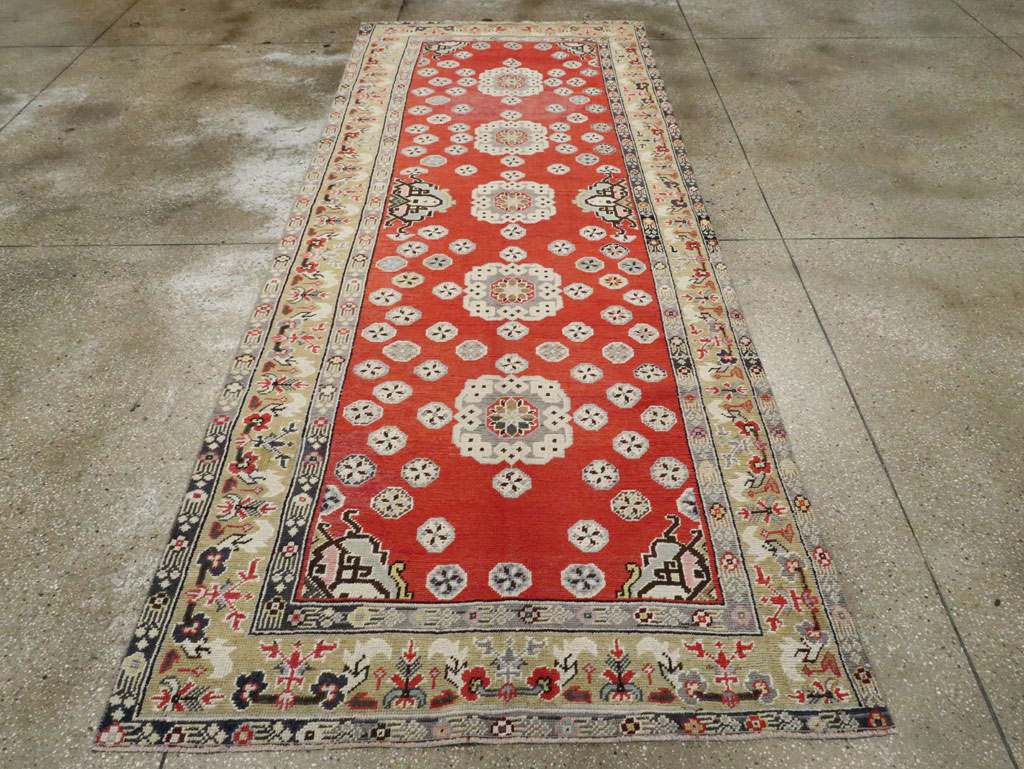 Vintage Anatolian Gallery Rug, No.27767 - Staging