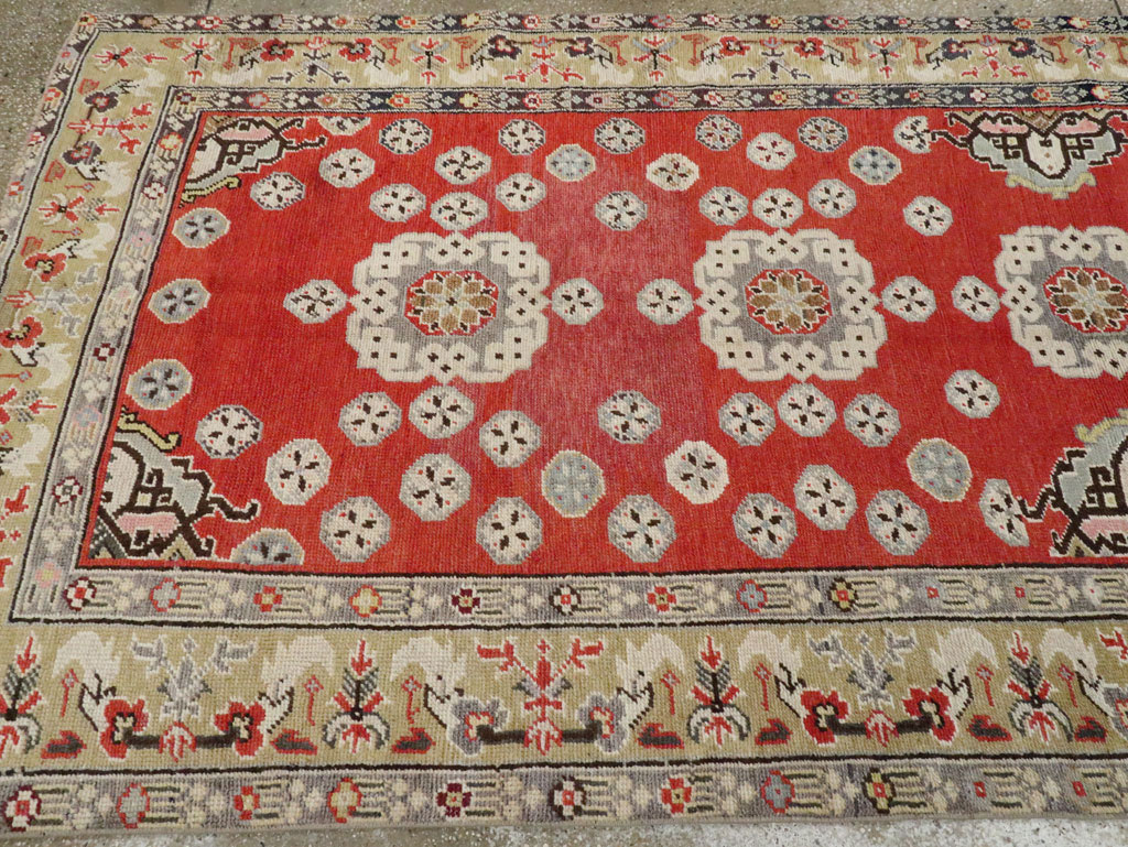 Vintage Anatolian Gallery Rug, No.27767 - Staging