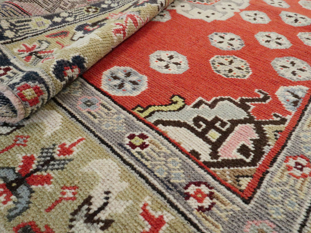 Vintage Anatolian Gallery Rug, No.27767 - Staging