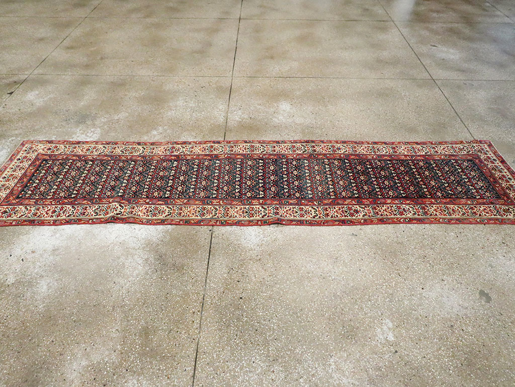 Antique Persian Malayer Runner, No.27769 - Staging