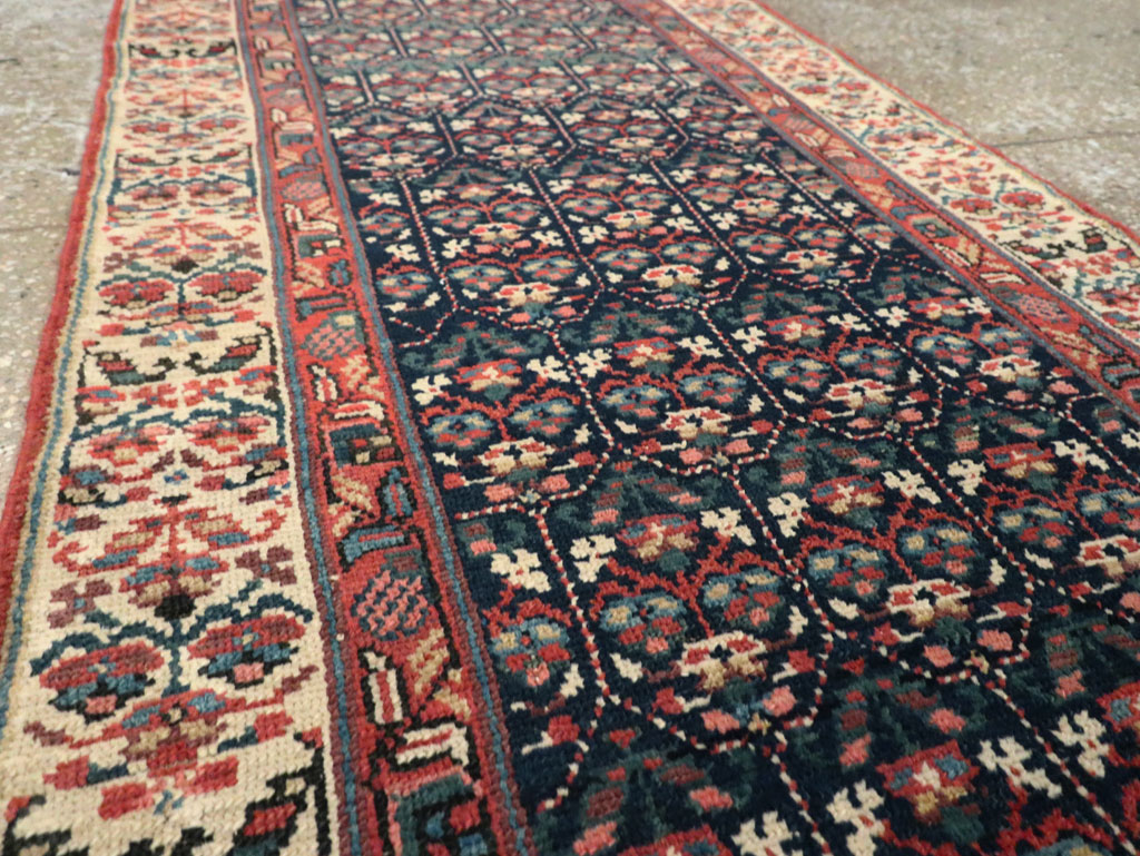 Antique Persian Malayer Runner, No.27770 - Staging