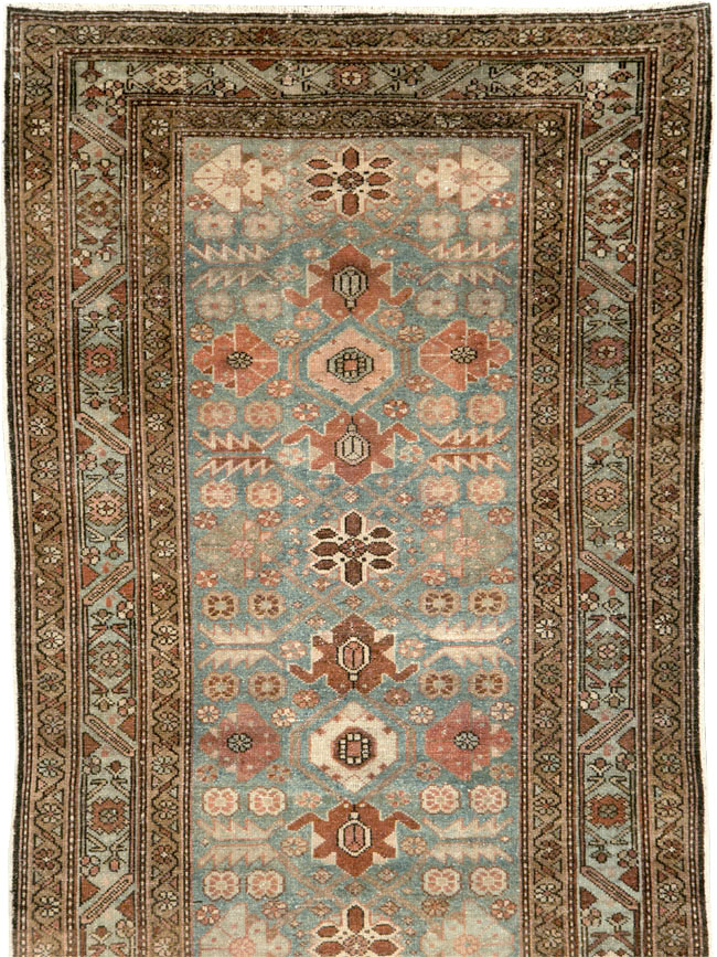 Antique Persian Malayer Runner, No.27771 - Staging