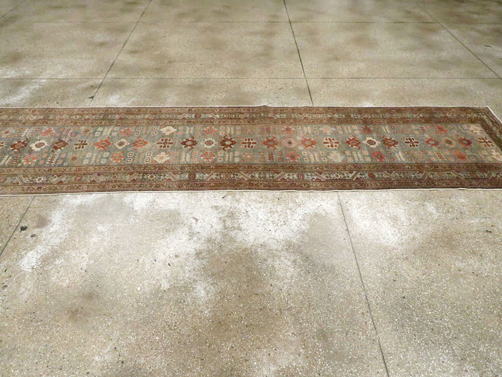 Antique Persian Malayer Runner, No.27771 - Staging