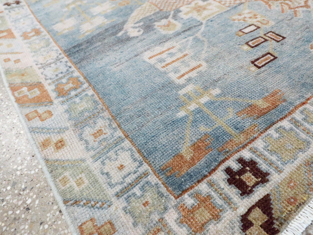 Vintage Persian Afshar Rug, No.27779 - Staging