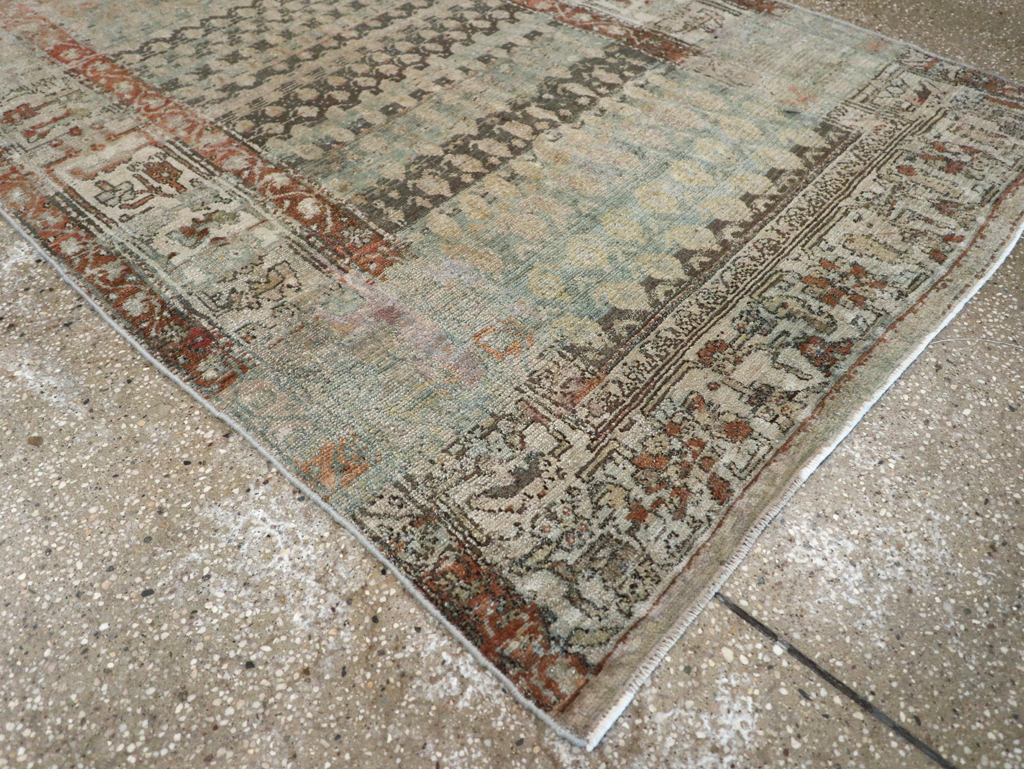 Antique Persian Malayer Rug, No.27796 - Staging