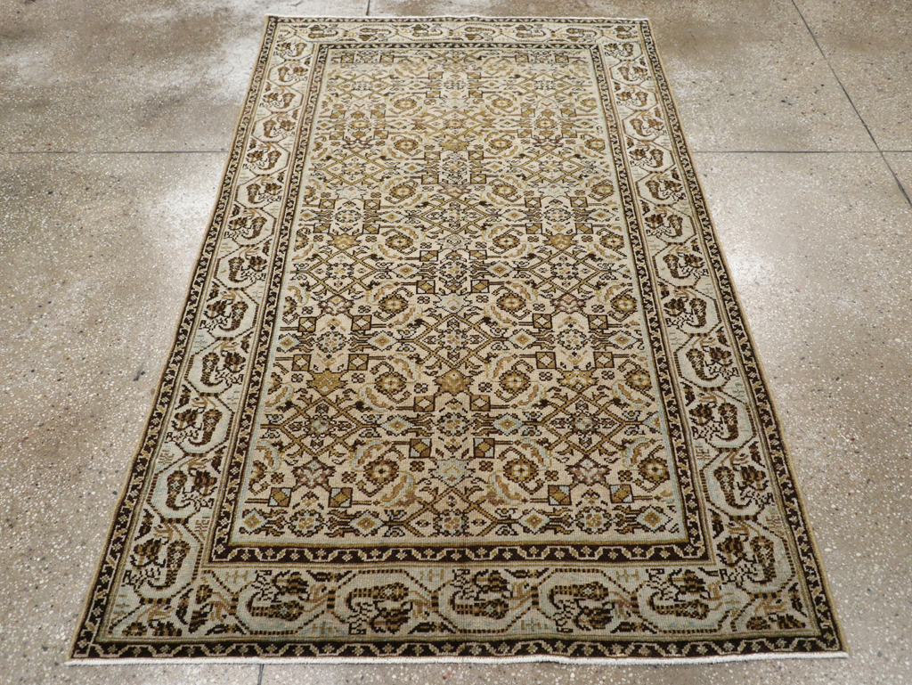 Antique Persian Malayer Rug, No.27799 - Staging