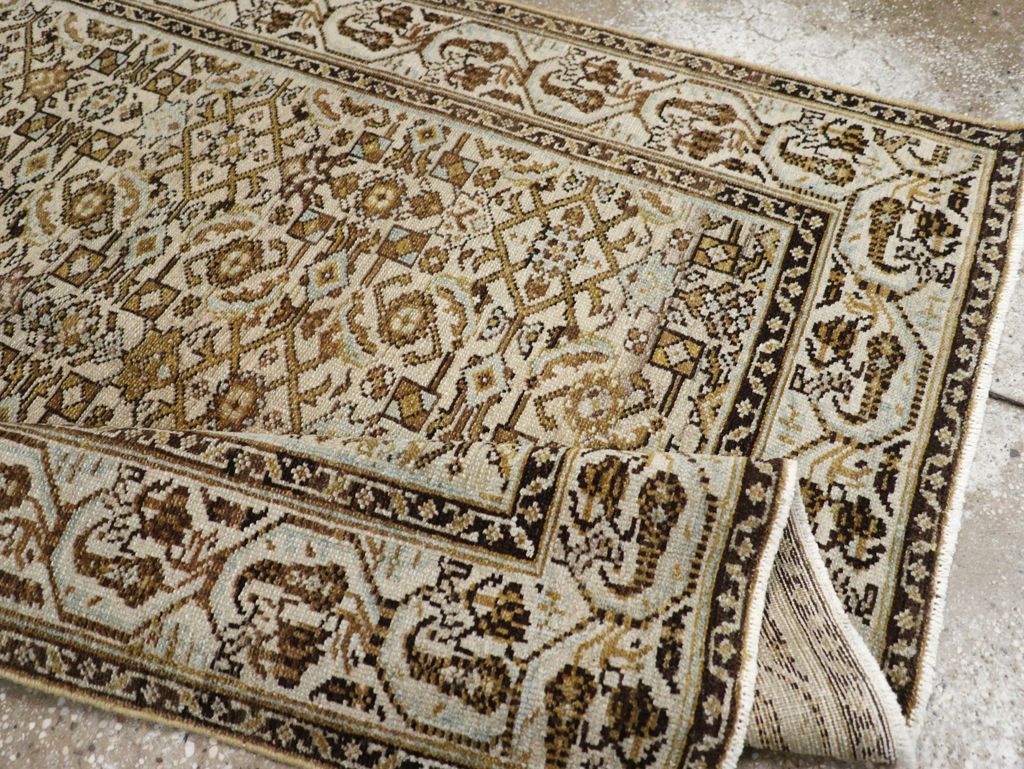 Antique Persian Malayer Rug, No.27799 - Staging