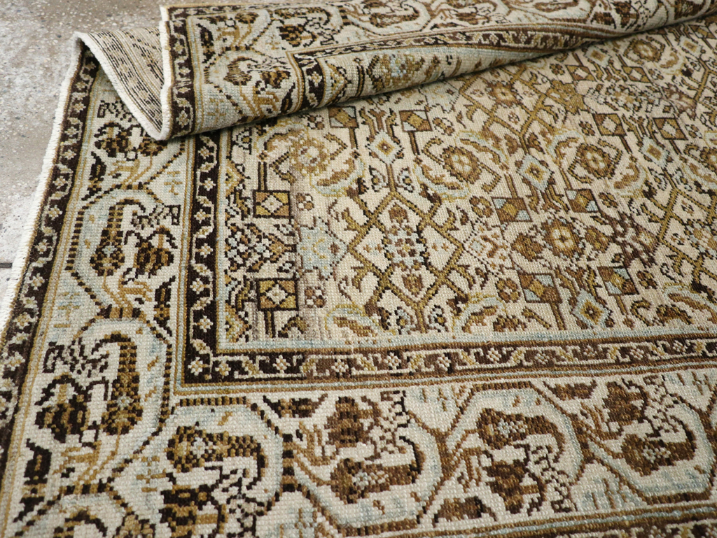 Antique Persian Malayer Rug, No.27799 - Staging