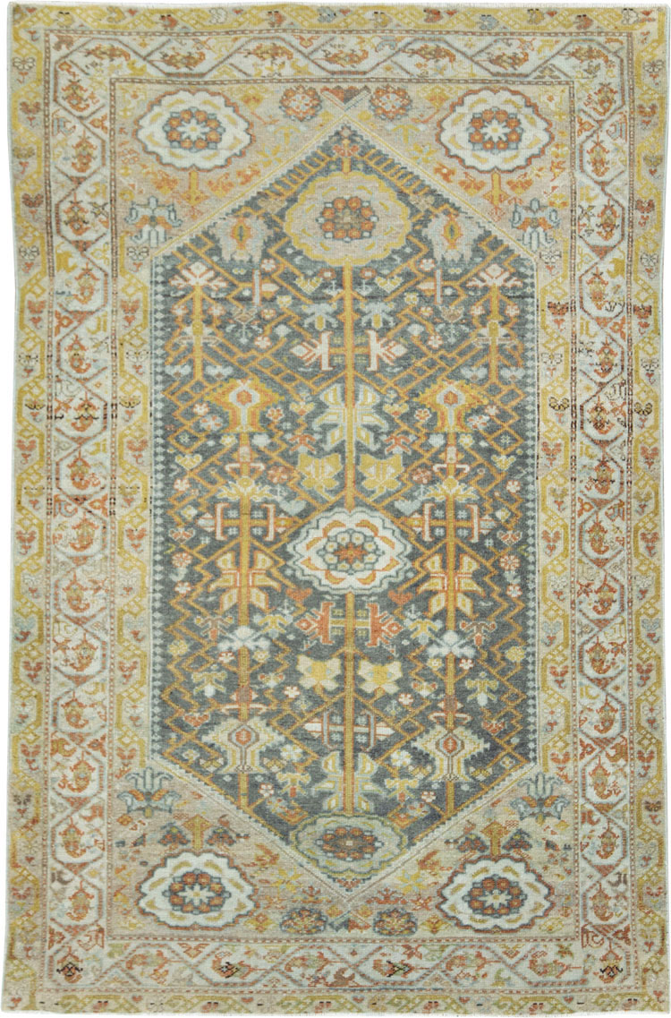 Antique Persian Malayer Rug, No.27800 - Staging