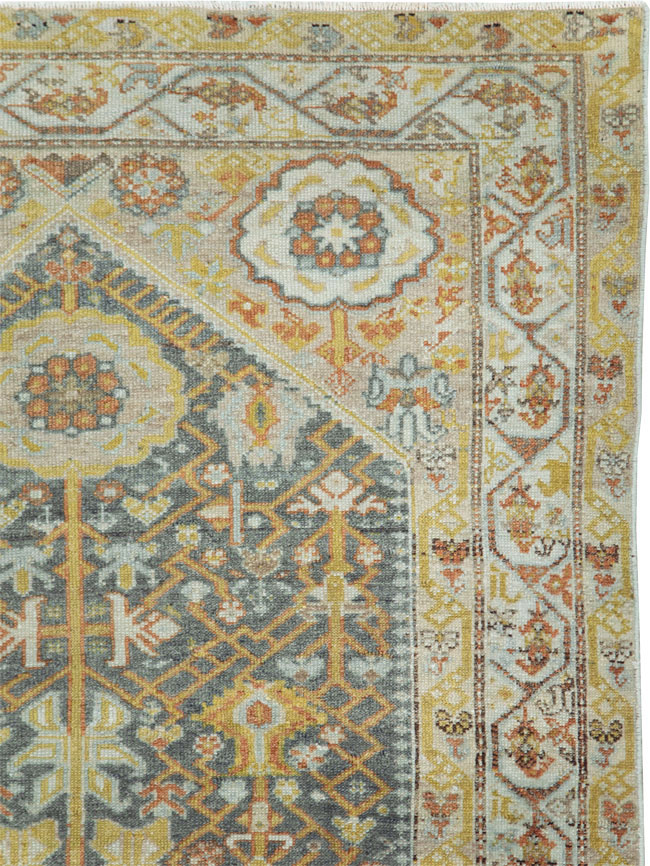 Antique Persian Malayer Rug, No.27800 - Staging