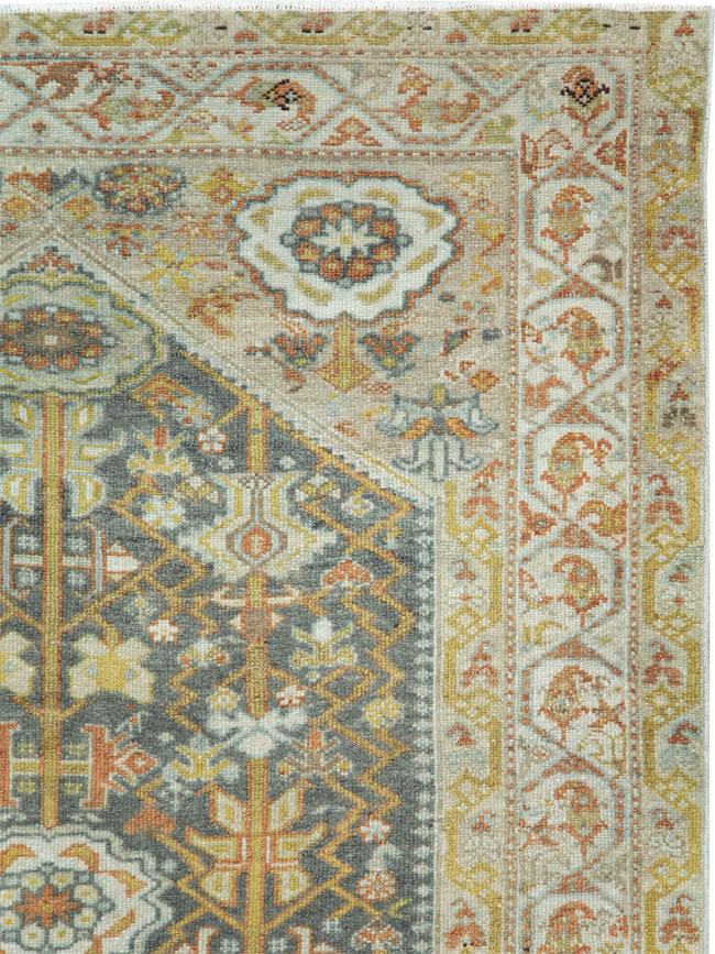 Antique Persian Malayer Rug, No.27800 - Staging
